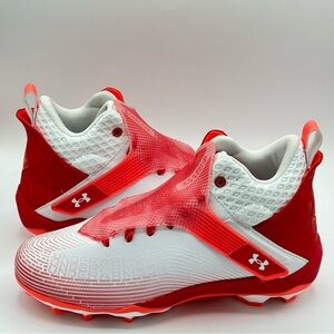 Men’s Under Armour UA Highlight Hammer MC Football Cleats 3025085-100 Size 9.5